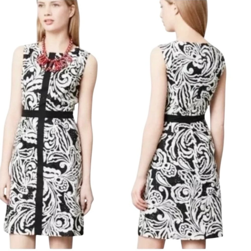 Tabitha paisley eyelet lace sheath dress - Picture 2 of 9